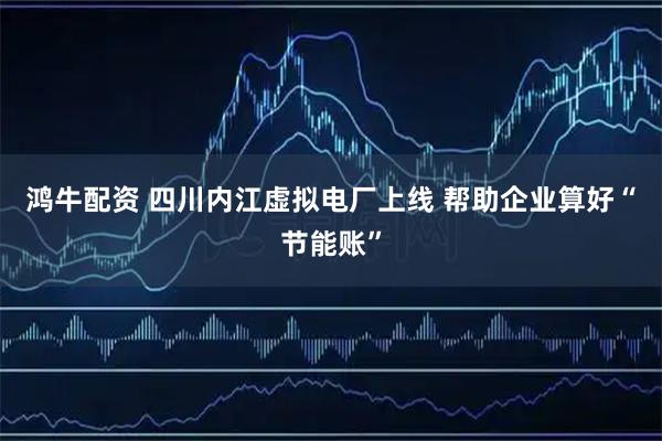 鸿牛配资 四川内江虚拟电厂上线 帮助企业算好“节能账”